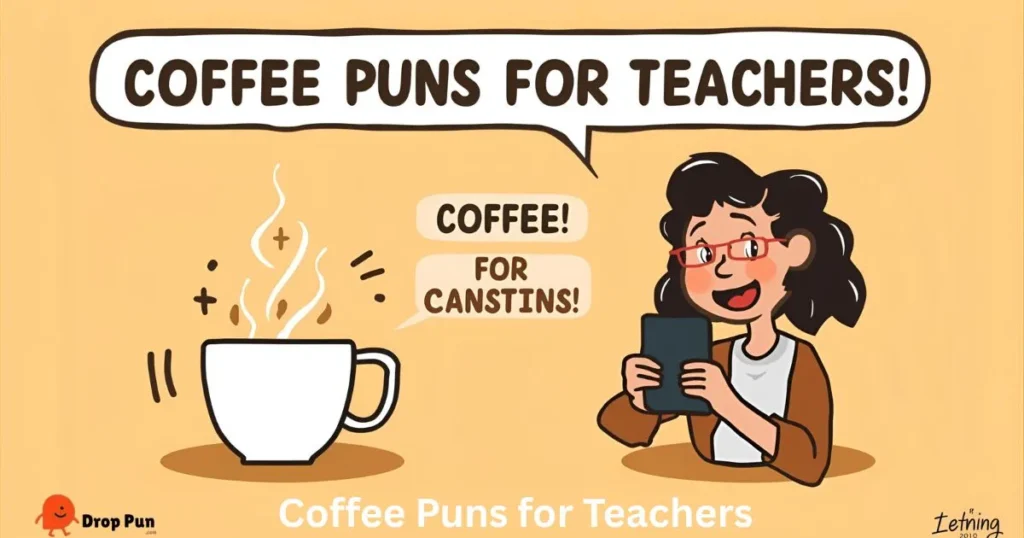 Coffee Puns for Teachers