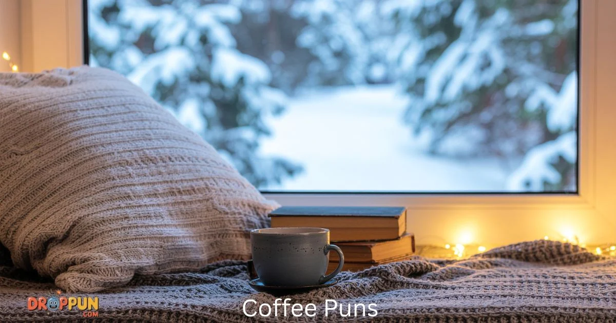 140+Funny Coffee Puns 2025