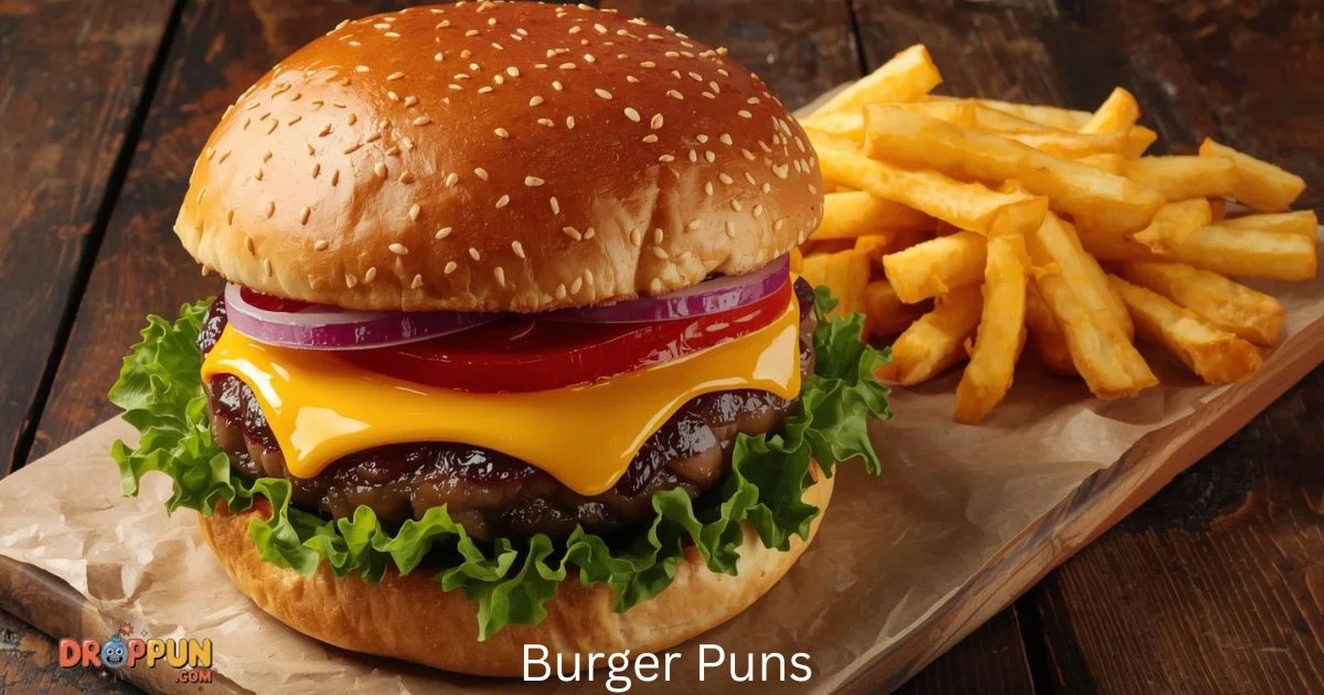 169+Shocking Burger Puns That Are Too Funny 2025