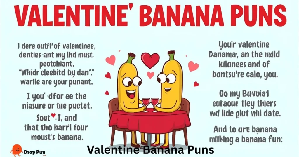 Valentine Banana Puns