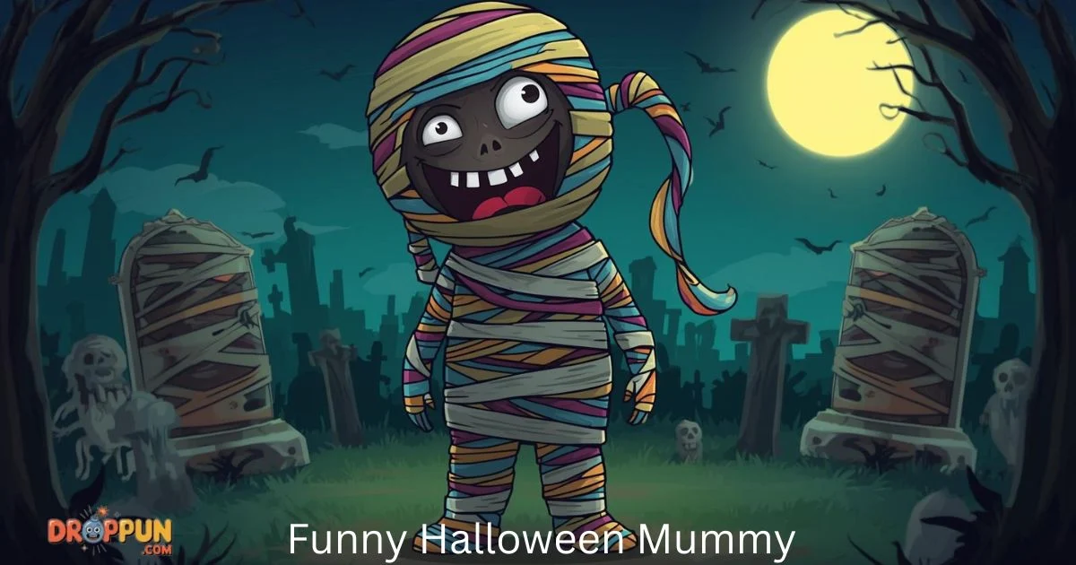 Funny Halloween Mummy