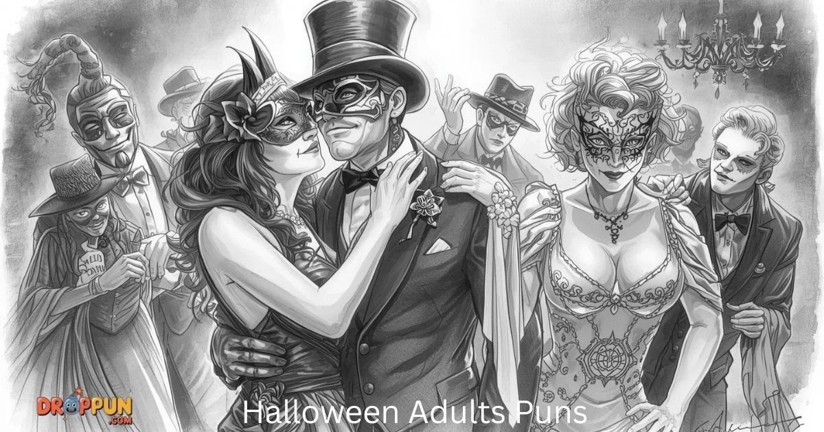 190+Halloween Adults Puns On linear 2025