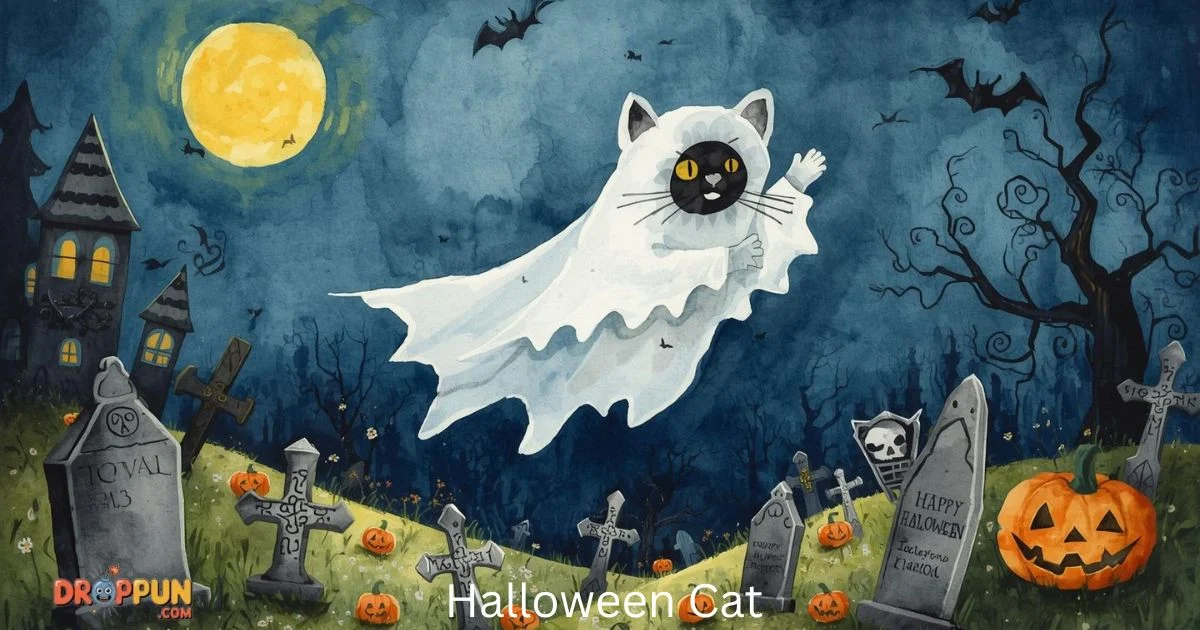 191+Funny Halloween Cat Puns for Every Meow 2025