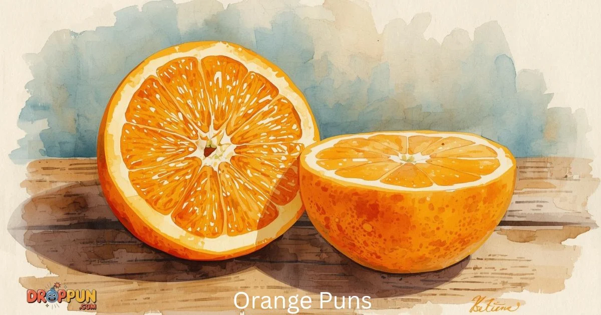 190+Funny Orange Puns That Are Juicier 2025 
