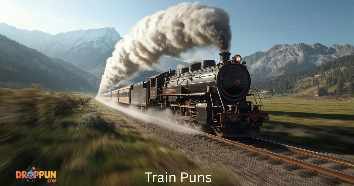 195+Best Train Puns Onlinear Are Guaranteed to Crack  2025