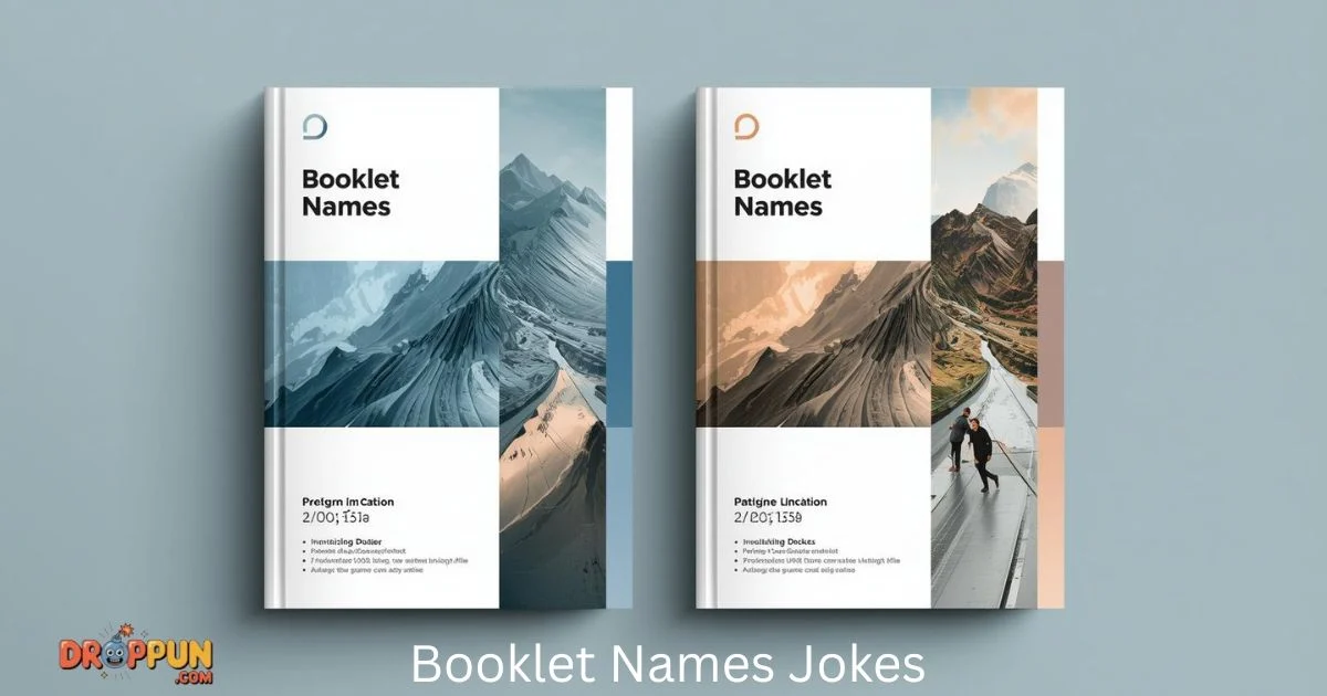 178+Top Funny Booklet Names Jokes Guarantee Big Laughs 2026