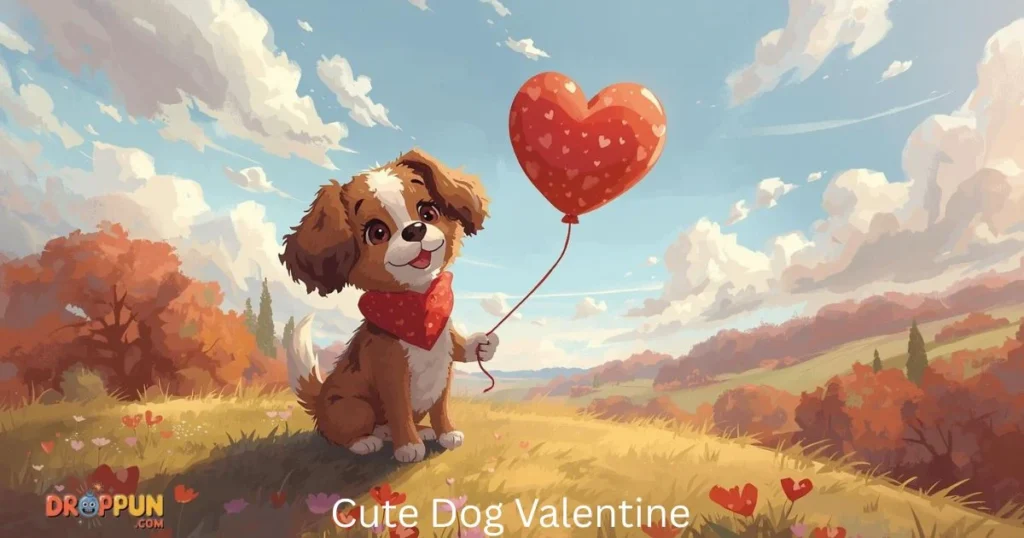Cute Dog Valentine