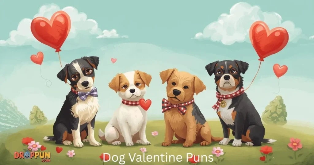 Dog Valentine Puns