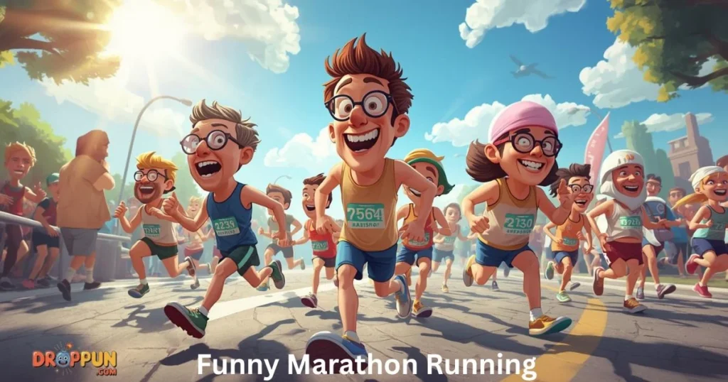 Funny Marathon Running