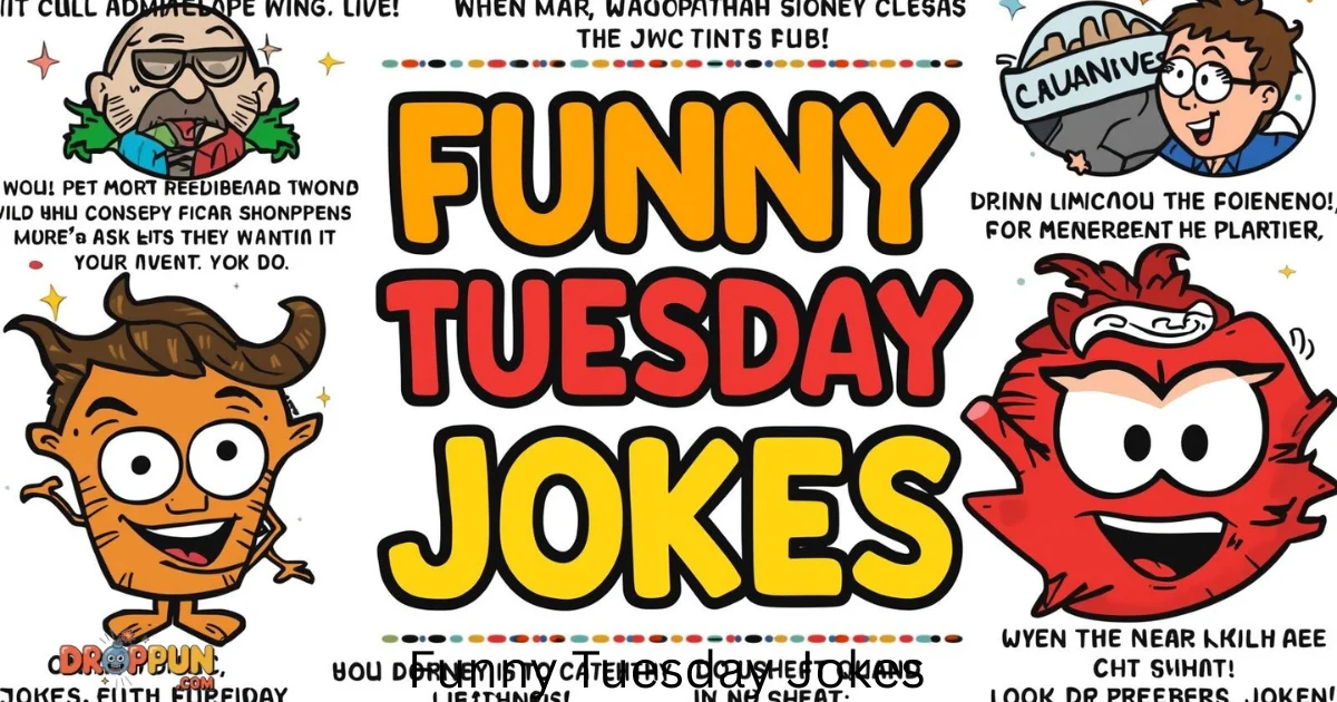 185+Funny Tuesday Jokes for Instant Joy 2025
