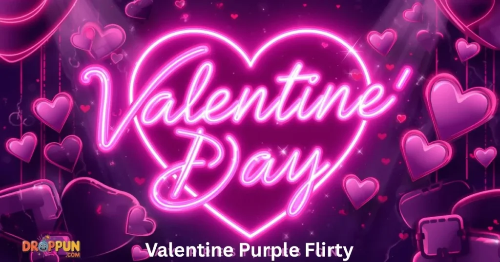 Valentine Purple Flirty