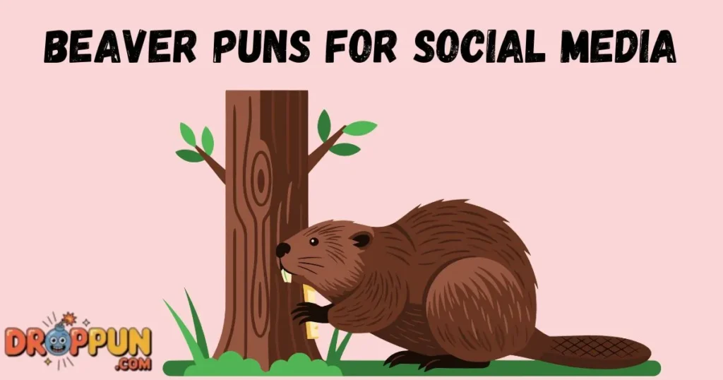 Beaver Puns For Social Media