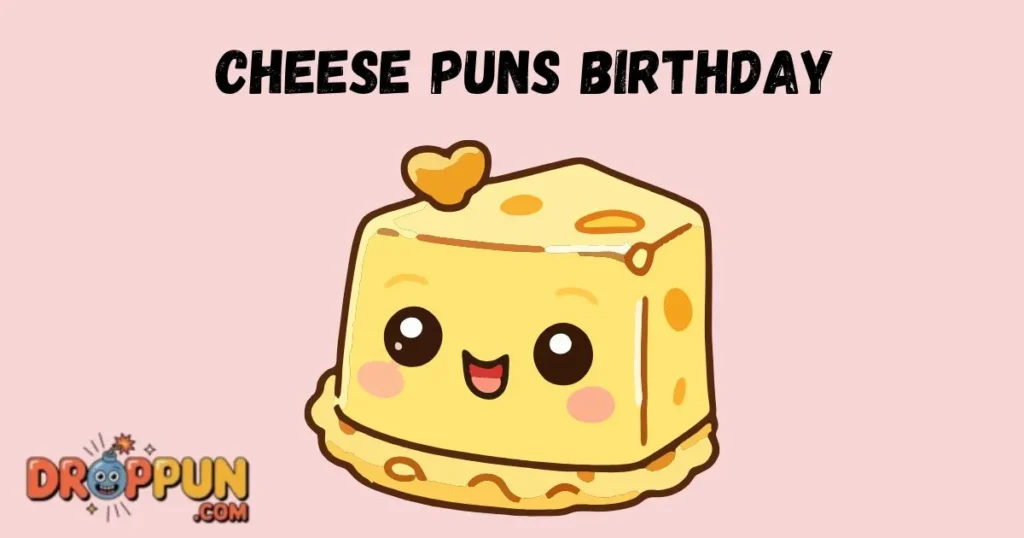 Cheese Puns Birthday