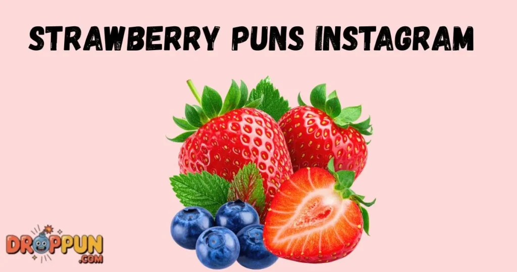 Strawberry Puns Instagram