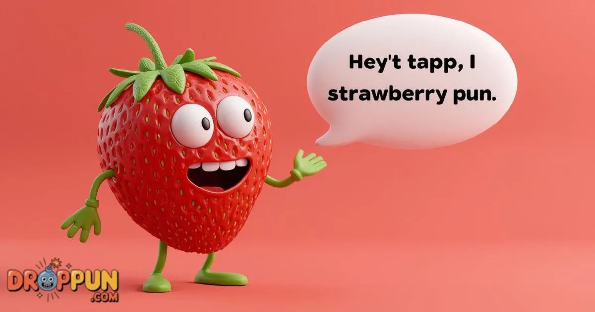 175+ Berry Funny Strawberry Puns That Make You Smile[2026]