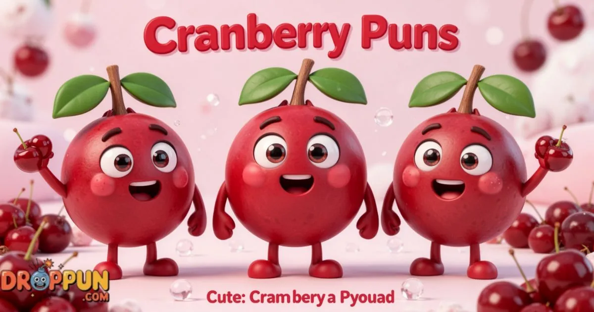 250+ Cranberry Puns That Are Berry Funny and Sweet [2026]