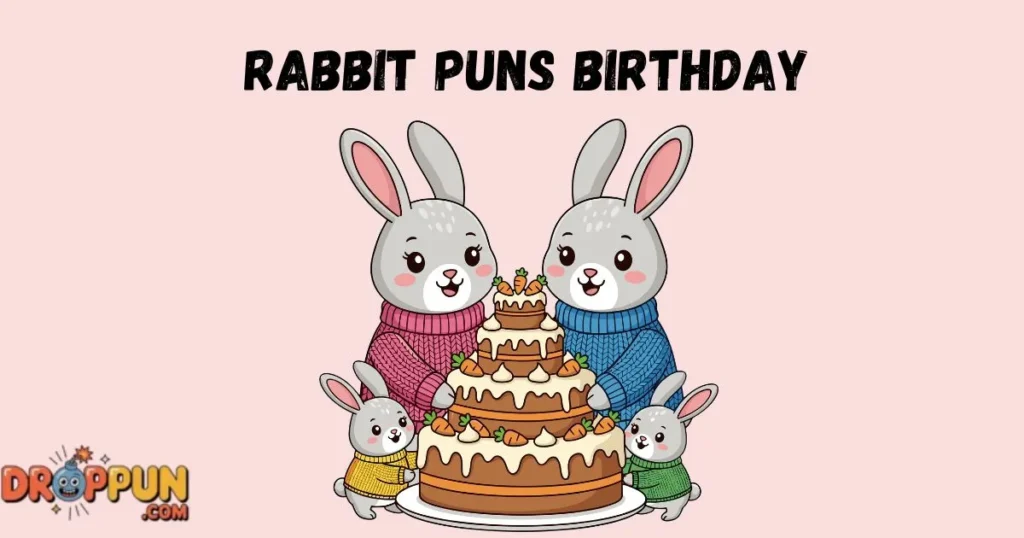 Rabbit Puns Birthday
