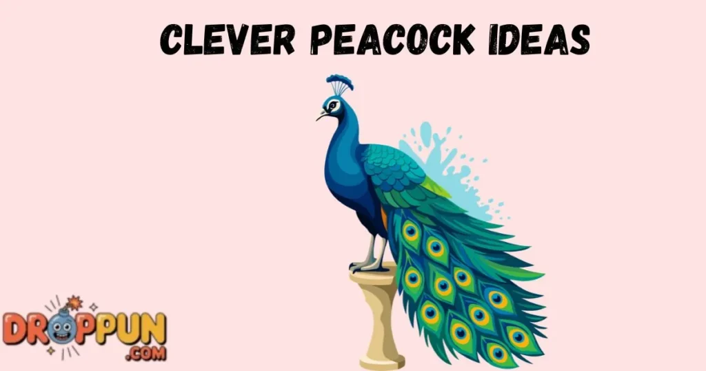 Clever Peacock Ideas