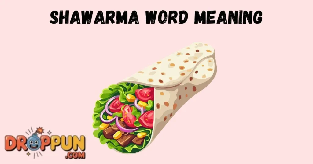 Shawarma Word Meaning
