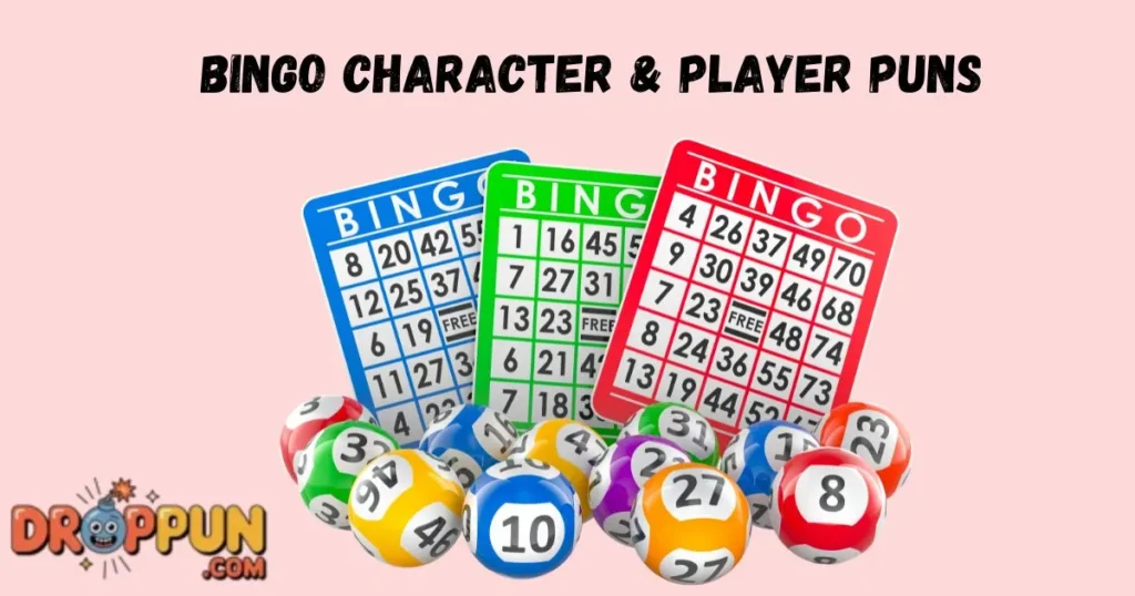 Bingo Character And Player Puns