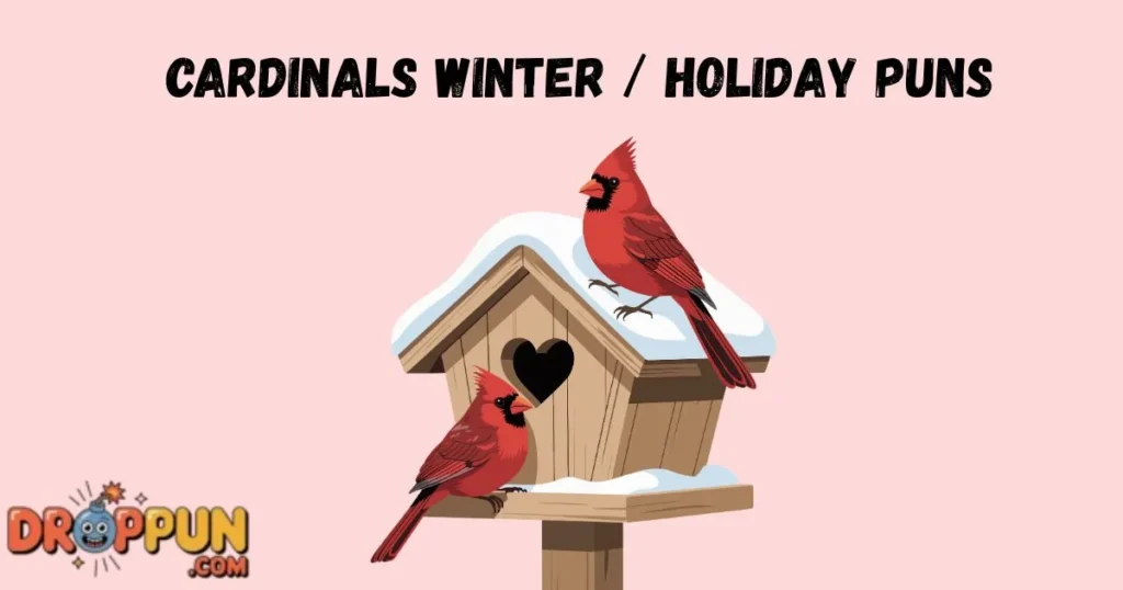 Cardinals Winter Holiday Puns