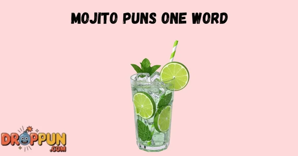 Mojito Puns One Word