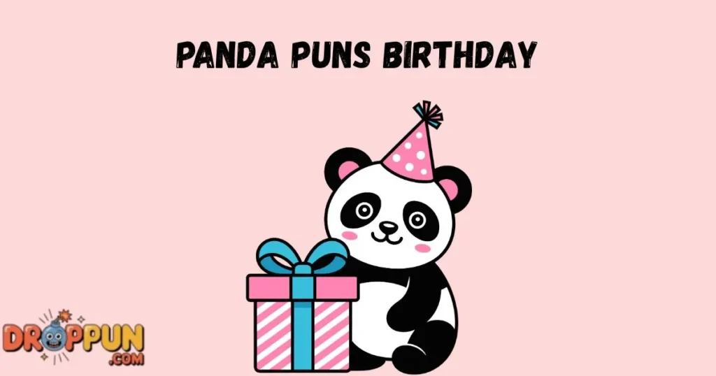 Panda Puns Birthday