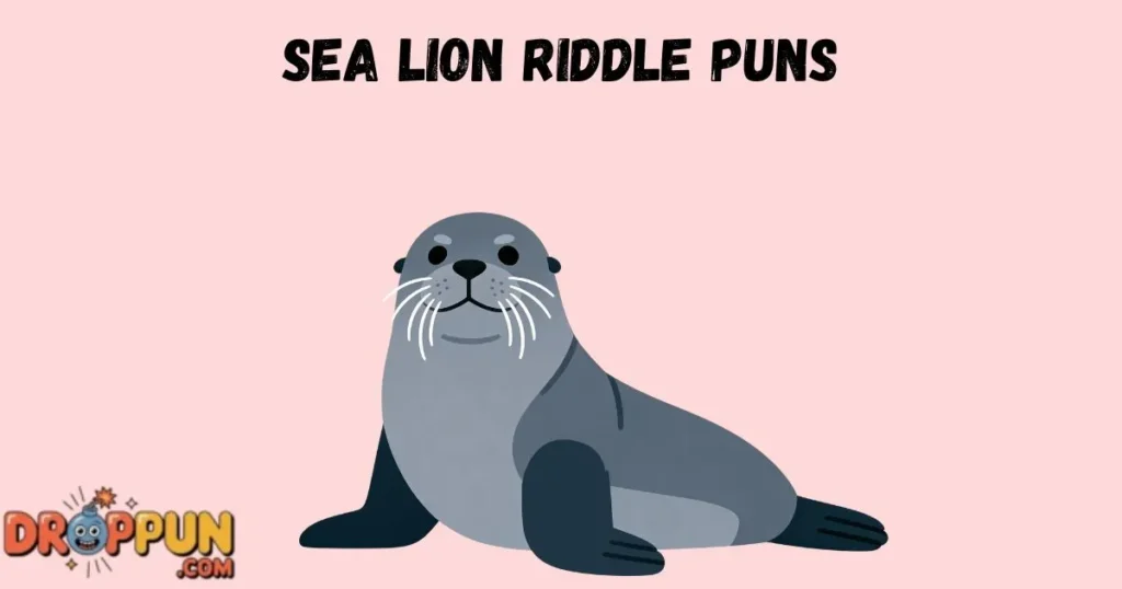 Sea Lion Riddle Puns