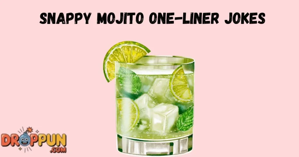 Snappy Mojito One Liner Jokes