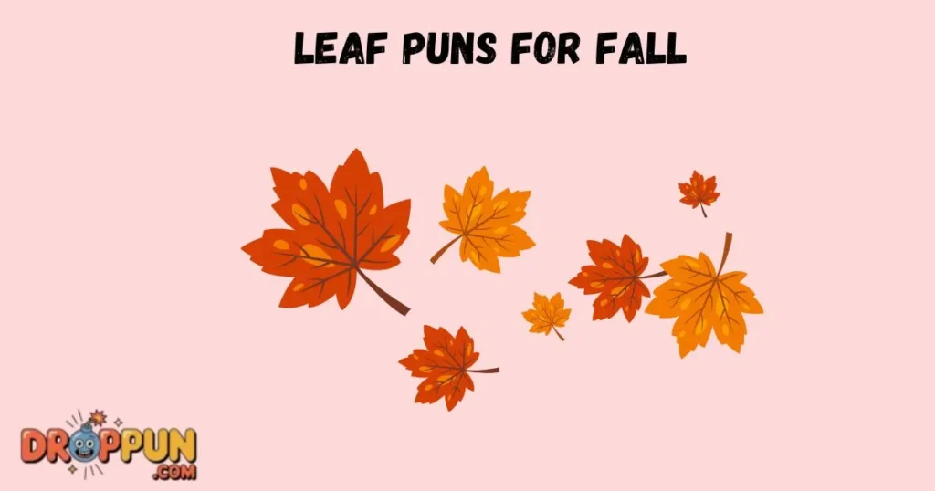 Leaf Puns For Fall