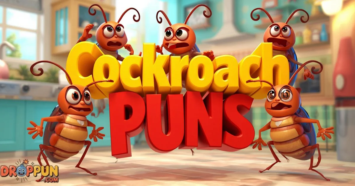 510+ Cockroach Puns That Will Bug You in the Best Way  [2026]